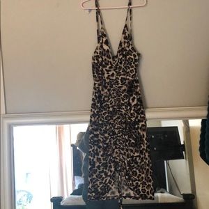 Cheetah print dress
